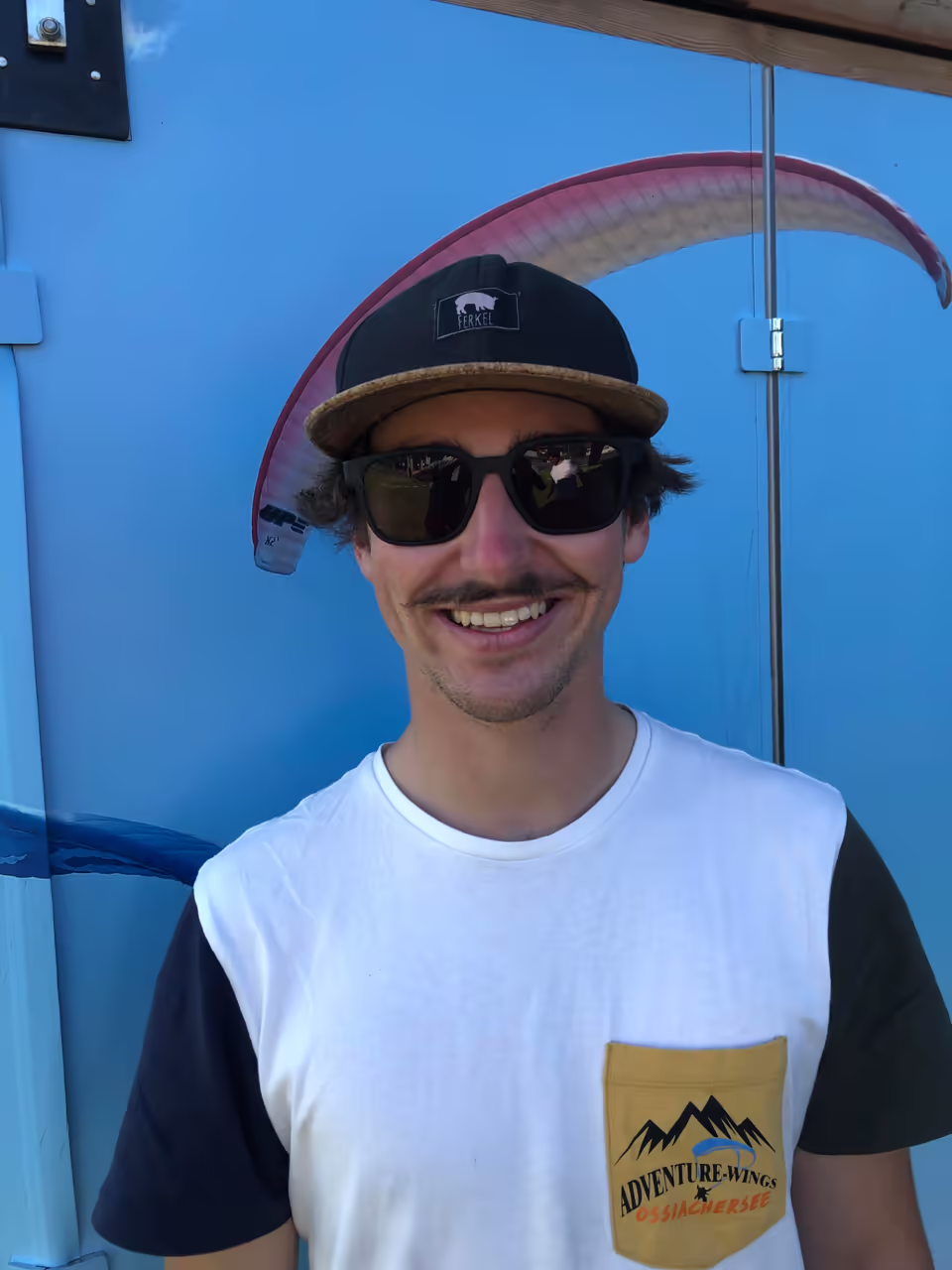 Norbert Winkler, Tandempilot bei Adventure-Wings Ossiachersee